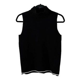 Zara Black Sleeveless Tank Top